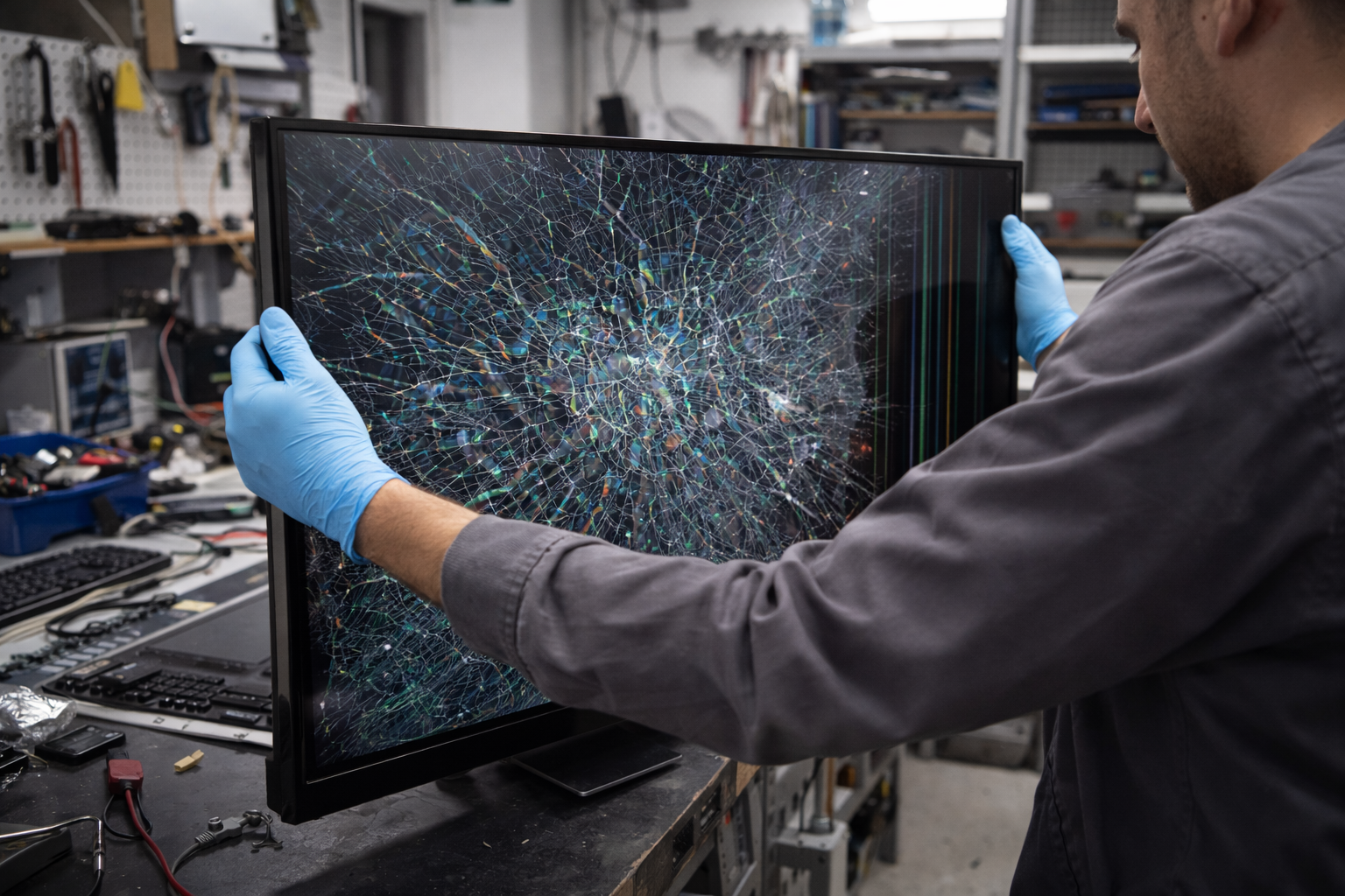 TV panel renk bozulması